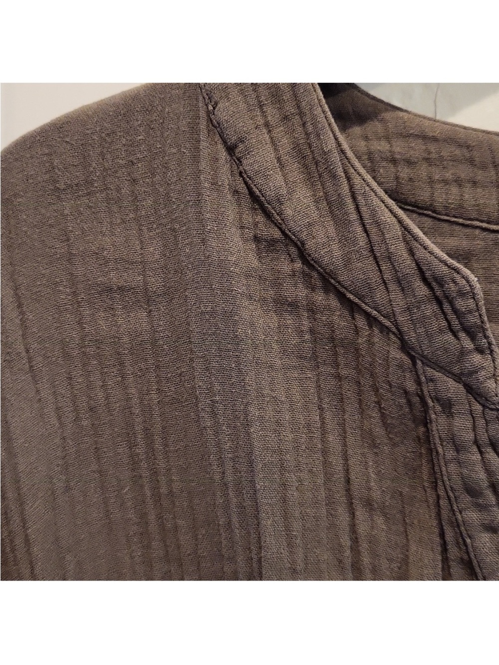 XiRENA 100% Cotton Drue Midi Tie Waist Dress sz large - Picture 7 of 8